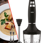 Evia Nora 1500 Watt Sessiz Hız Ayarlı 3 In 1 Doğrama Karıştırma Blender Seti BY-4201