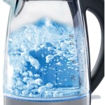 Evia Okyanus 2200 Watt Inox Paslanmaz Çelik 1.7 Litre Işıklı Cam Kettle Su Isıtıcı EA-4311