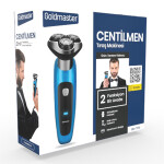 GoldMaster Centilmen Esnek Oynar Başlıklı Led Ekranlı IPX6 Islak Kuru Su Geçirmez Tıraş Makinesi